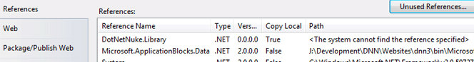 Project references